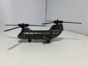 Double Propellers Helicopter Metal Cast Pencil Sharpener Miniature Display Model