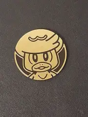 JUMBO Quaxly Gold Offical Pokemon TCG Coin