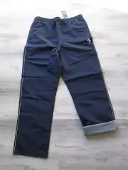 ❤ PLACE boys navy lined pants XXL 16 H NEW wind rain resistant NWT drawstring