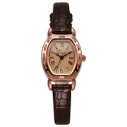 Vintage Small Wine Bucket Watch Women's Belt Temperament Small Square Watch Quartz Movement Women's Watch