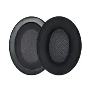 2-pack Headset Earmuffs for Kingston Hyperx Cloud Ii / Alpha / Flight / Stinger - Black Ice Silk