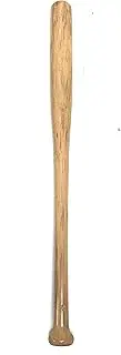 NewRuleFX Foam Rubber Baseball Bat with Simulated Light Wood Grain Special Effects Prop