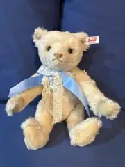 Margarete Steiff 175th Birthday Celebration Teddy Bear Mohair Cameo Pendant NWT
