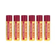 6 x Burt's Bees Cranberry Spritz Lip Balm 4.25g
