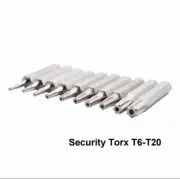 Torx Micro Bit Driver Set Security Torx T3 T4 T5 T6 T7 T8 T9 T10 T15 T20 10 PCSX