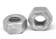 3/8"-16 Coarse Thread A563 Grade A Heavy Hex Nut Hot Dip Galvanized