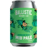 Ballistic Hazy Mid Pale Ale Can 375mL