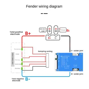 (Z I H F)16S 60V 50A 保護板鋰電池保護板帶平衡電動自行車電動摩托車