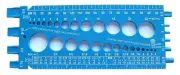 Thread Gauge for Measuring Bolts Screws Bolts and Nuts - Standard & Metric