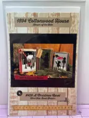 1894 Cottonwood House WOOL APPLIQUE Pattern - #426 A CHRISTMAS CAROL