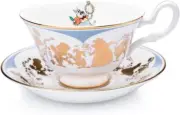 The English Ladies Co Disney Alice in Wonderland White Rabbit Cup and Saucer