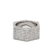 [Darkai] Darkai Bolt Pavé Ring 9 SILVER