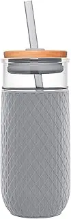 Ello Devon Glass Tumbler with Silicone Sleeve