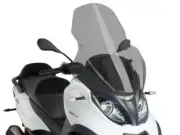 Puig Light Smoke V-Tech Line Touring Screen Piaggio MP3 350 2019-2021