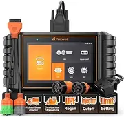 FOXWELL HD500 Heavy Duty Truck Scanner with DPF Regen/Injector Cutoff/Limit Setting, Full System Diesel Diagnostic Scan Tool for Cummins, Detroit, Caterpillar, Paccar, Hino & More Pickup Semi Trucks