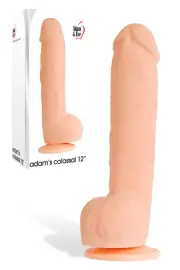 Adam and Eve 12" Suction Cup Colossal Dildo