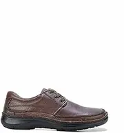 [Hush Puppies] Borrow Shoes Lace Up Brown Extra Wide Casual Dress Shoes 7 EEE (Extra Extra Wide)
