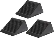 Versatile Wheel Stopper Pad Rubber Chocks for Car Truck Trailer Rv Wheel Safety
