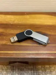 5 Pack 128MB Flash Drive Bulk USB2.0 Memory Stick Pen Thumb Drive Swivel U Disk