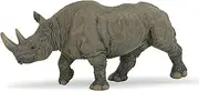 Papo Black Rhinoceros Animal Figurine