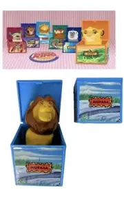 "MUFASA" Finger Puppet Disney's THE LION KING Burger King Kid's Club Toy (1995)