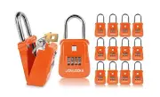 Key Lock Box, 12 Pack Lock Box for Keys with Code, Realtor Lock Box, Combinat...