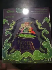 Loungefly Disney Hocus Pocus Cauldron Sanderson Sisters Halloween 3" LE Pin NEW