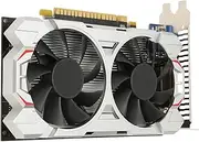 4GB Graphics Card, DDR5 128bit Gaming Graphics Card with Dual Cooling Fan, PCI Express 2.0 16X Computer Graphics Card for Gaming PC (GTX1050Ti 4GB DDR5 128bit)