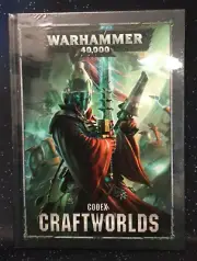 WARHAMMER 40K CODEX CRAFTWORLDS HARDCOVER OOP *SEALED