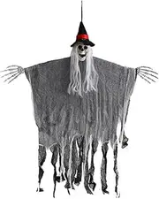 Halloween Decoration Props Skull with hat Hanging Ghost Party Hanging Ghost Ghost Ghost