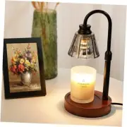 Small Candle Warmer Lamp with Timer Adjustable Candle Lamp Warmer for Jar Black