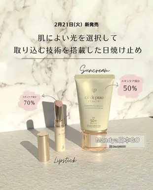 【預購】新品 肌膚之鑰 Cle De Peau Beaute 逆齡光采防曬霜 防曬身體乳 防曬護唇膏 cpb日本境內版