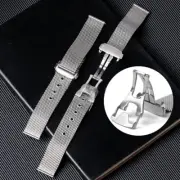 Mesh Metal Belt Steel Watchband for Omega Hippocampus Seamaster 007 Bracelet