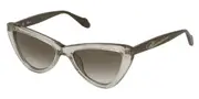Blumarine SBM155 0XAQ Women’s Sunglasses Brown Size 55