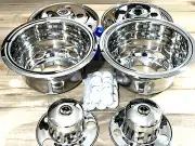 TOW TRUCKS WHEELS ,VANS ,HINO hub caps ISUZU MITSUBISHI ( 17 .5 inch 6 stud )