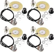 4PCS Disc Piezo Pickup 50MM Guitar Piezo Transducer Pickup