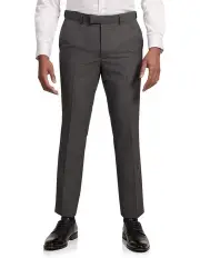 [Johnny Bigg] Raymond Slim Elastic Pant in Charcoal