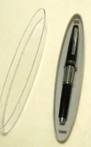 Pentel Sharp Kerry Mechanical 0.5 Pencil Black Barrel P1035 w/ Plastic Case