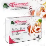 TREE FROG WHITE PEACH NATURAL EXTREME CAR AIR FRESHENER FRESH BOX MINI UNIVERSAL