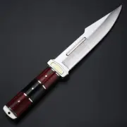 COLUMBIA Large Fixed Blade Knife Bowie Camping Hunting Survival Pocket Knife NEW