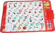 Gadpiparty 1pc Early Education Wall Chart Map English Sound Poster Preschool Posters English Audio Chart Educational Poster Knowledge Chart With Magnetic Horn Pink