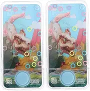 BCOATH 2pcs Handheld Water Games for Lightweight Retro Water Ring Toss for Developing Hand Eye Coordination Concentration Present