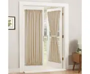 Door Curtain Panel,Room Darkening Rod Pocket Sliding Glass Door Drapes