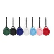 For Apple AirTag Air Tag Silicone Protective Case Cover Location Tracker Keyring