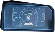 Screen Protector Motorcycle Scratch Cluster Screen, for Tracer9 Tracer 9 Tracer-9 GT + 2023 Motorcycle Dashboard Screen Protector(BLACK 1)