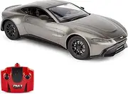 CMJ RC Cars Aston Martin Vantage Officially Licensed Remote Control Car. 1:14 Scale Grey