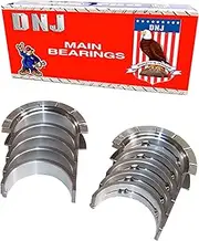DNJ MB314.10 Oversize Main Bearings for 2000-2015 / Buick, Chevrolet, GMC, Oldsmobile, Pontiac, Saturn/Aura, Cavalier, Impala, Malibu, Sunfire / 2.0L-2.4L / DOHC/VIN 5, VIN B, VIN D, VIN F, VIN H