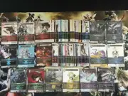 Final Fantasy TCG Opus 9 IX Non-Foil Complete Set Meia WOL Rydia Luso Nael Rosa