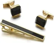DRBASJHFO Necktie Bar Pinch Clip,Classic Tie Clips, Men's Professional Tie Clips Cufflinks Set Sleeves Men's Clothing Accessories Clips