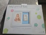 New Babys Print Wall Frame Tiny Ideas Picture Frame Baby Foot